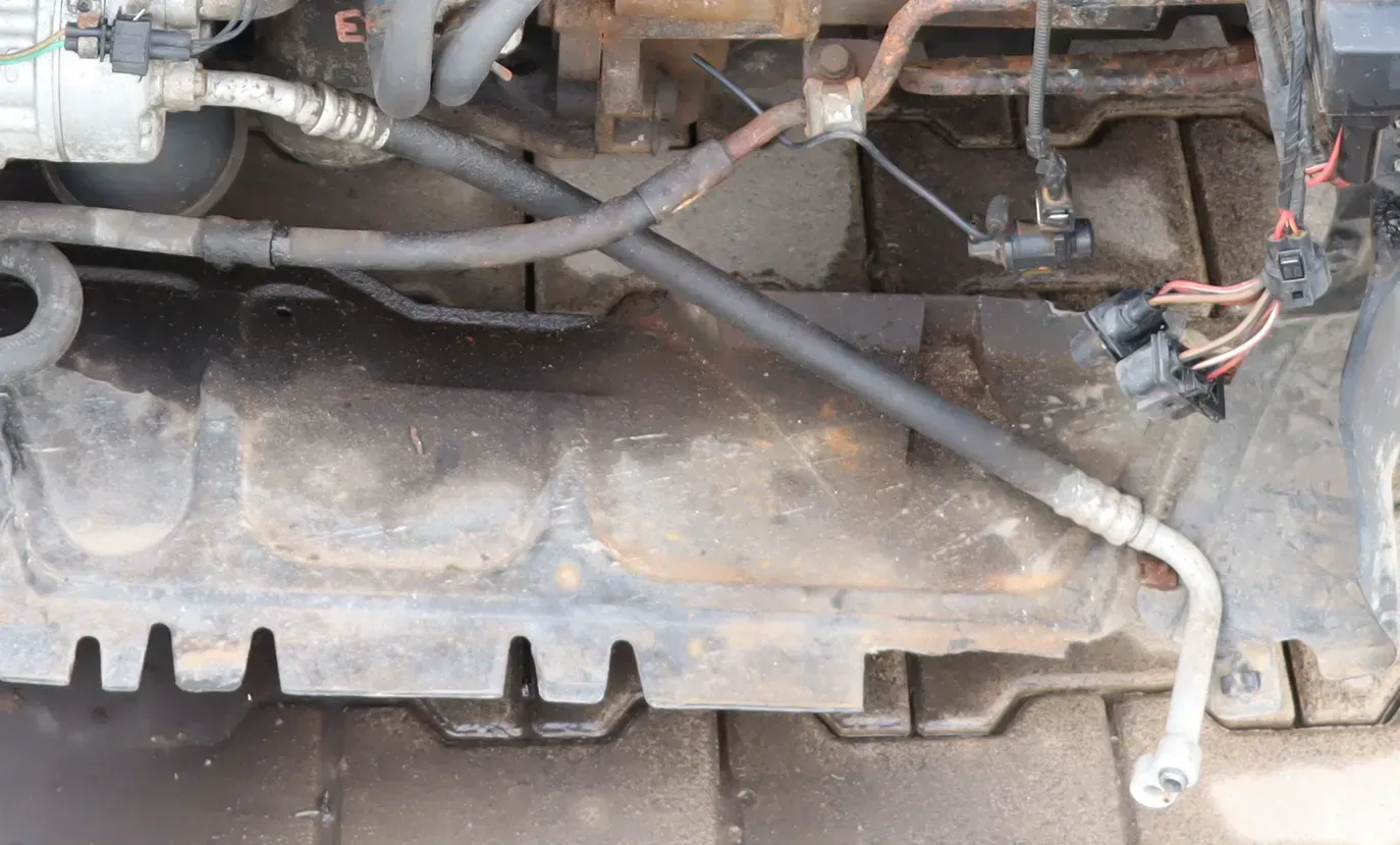 VW Golf 4 Klimaleitung Kältemittelschlauch 1J0820721AB Klimaanlage 2,3 AGZ QN - Bild 1