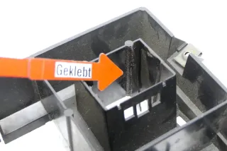 VW T4 Rahmen um Aschenbecher Abdeckung Mittelkonsole Verkleidung 7D1858089G - Bild 2