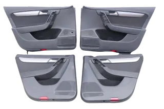 VW Passat 3C B7 Kombi 4x Türverkleidung Verkleidung Tür vorne hinten schwarz - Bild 1