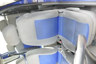 Seat Arosa Lupo Sitz vorne links Fahrersitz Höhenverstellung blau grau - Bild 3