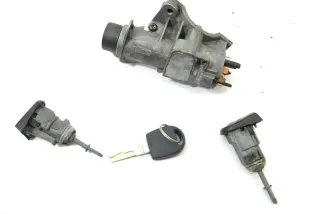 VW Golf 4 Bora Zündschloß + 2x Türschloß mit 1x Schlüssel Tür Schloß schwarz - Bild 2