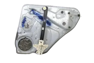 Passat 3B 3BG mechanischer Fensterheber hinten links Variant Kombi Modul Kurbel - Bild 2