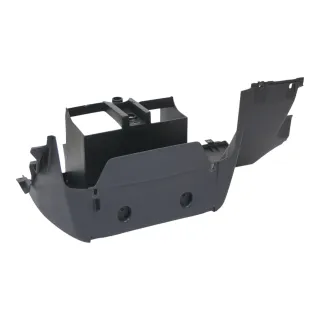 Skoda Fabia 6Y Mittelkonsole Verkleidung um Radio schwarz 6Y1858089A 47H - Bild 5