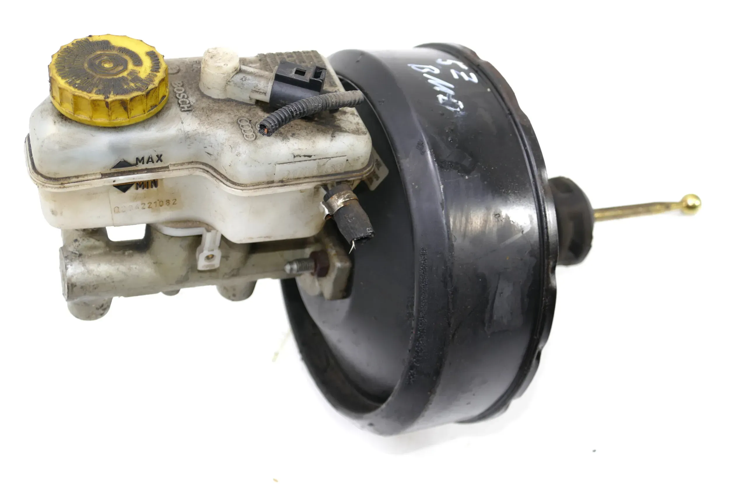 VW Polo 9N Seat Ibiza 6L Fox Bremskraftverstärker Hauptbremszylinder 6Q1614105AA - Bild 1