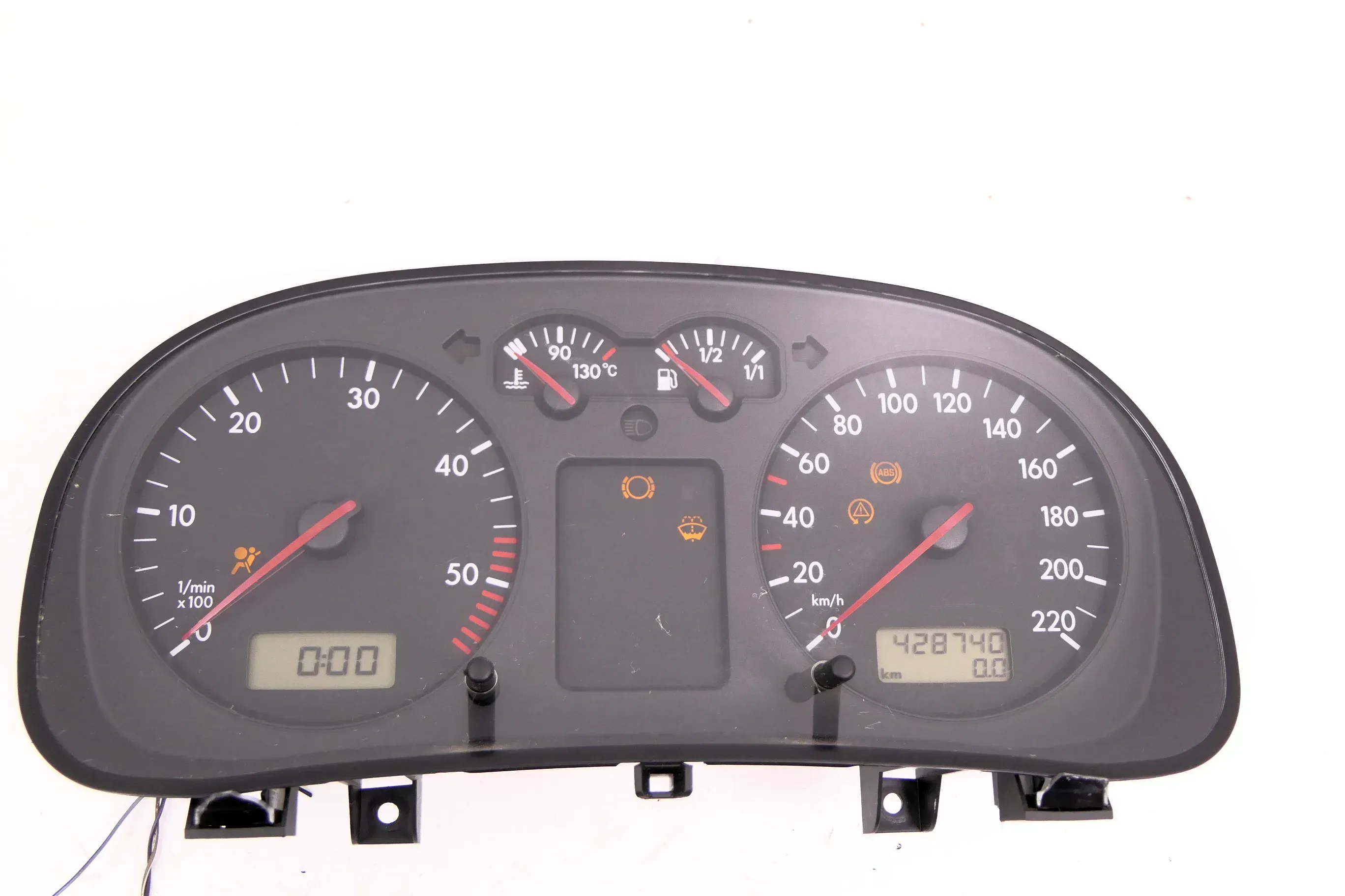VW Golf 4 Tacho Tachometer Kombiinstrument 428.000km 1J0920805E TDI Diesel - Bild 1