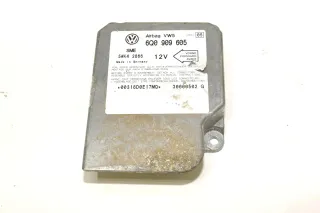 VW Polo 6N2 Bora Steuergerät Airbag Airbagsteuergerät 6Q0909605 Index 05 - Bild 1