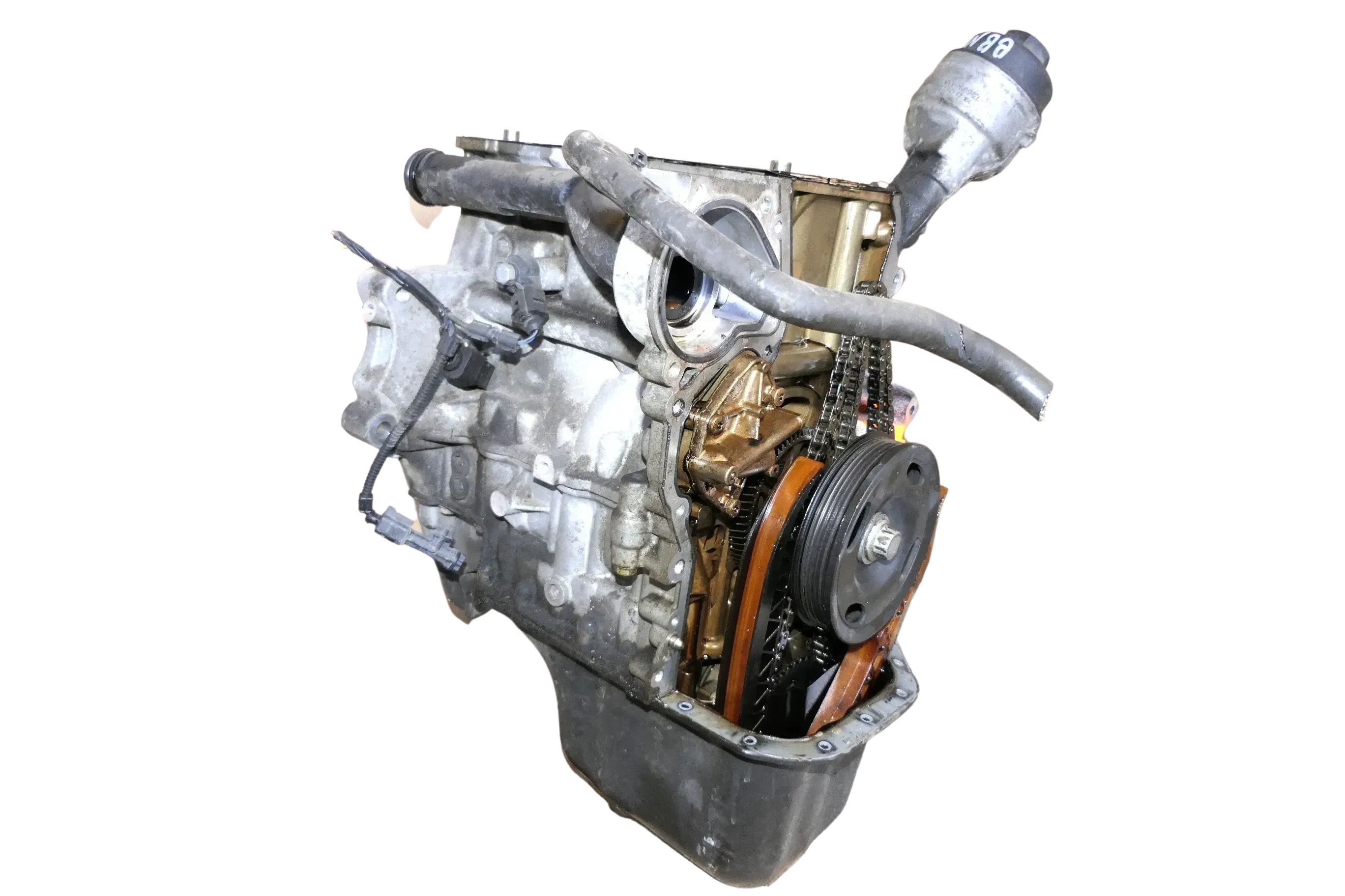 Polo 9N 9N3 Fox Motorblock Block Kurbelwelle 1,2 40KW 54PS AWY / BMD / BBM Motor - Bild 1