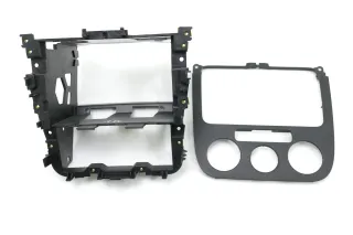 VW Golf 5 Mittelkonsole Blende Abdeckung Radio 1k0858071F  Verkleidung Schacht - Bild 1
