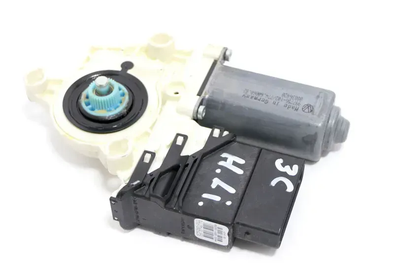 VW Passat 3C elektrischer Fensterheber Motor hinten links 3C9959703 - Bild 1