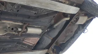 VW Polo Kombi 6K Auspuff Endschalldämpfer + Mittel hinten - Bild 2
