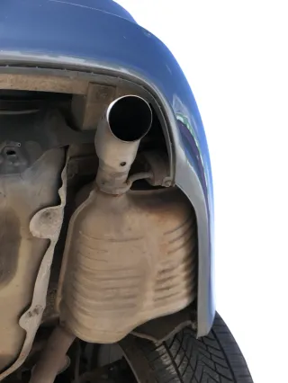 Audi A6 4F Auspuff Endschalldämpfer+Mittelschalldämpf hinten 3,0 TDI 2,7 - Bild 2