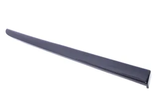 1x A4 8E B6 Dekor Leiste Türverkleidung Verkleidung Tür hinten links soul schwar - Bild 3