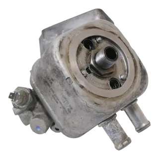 VW Golf 3 Passat 3A Ölkühler Halter Ölfilterflansch 1,9 TDI AFN AVG 028115405AB - Bild 4