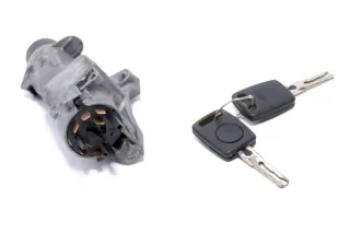 Audi A2 8Z Zündschloß Schloss Zündung mit 2x Schlüssel Schloß Zündschloß - Bild 2
