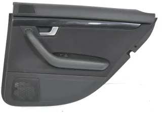 Audi A4 8E B6 Türverkleidung Verkleidung Tür hinten rechts soul schwarz - Bild 1