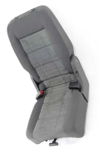 VW Touran 1T Sitz hinten mitte mittig (1. Reihe) Rücksitz anthrazit - 144973 - Bild 4