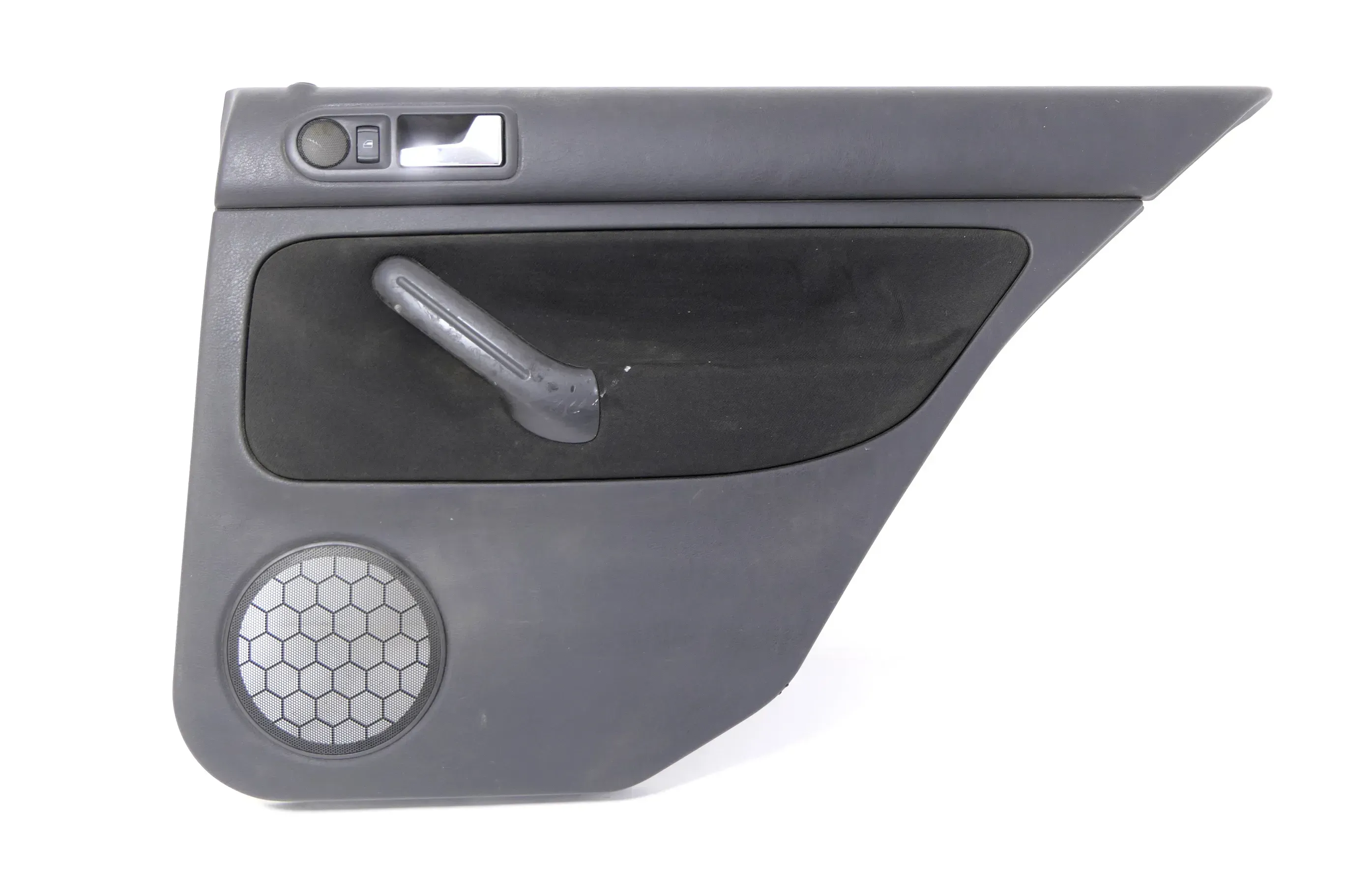 1x VW Golf 4 1J Limousine Türverkleidung Verkleidung Tür hinten rechts Griff - Bild 1
