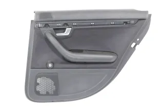 1x Audi A4 8E B6 Türverkleidung Verkleidung Tür hinten rechts schwarz - Bild 1