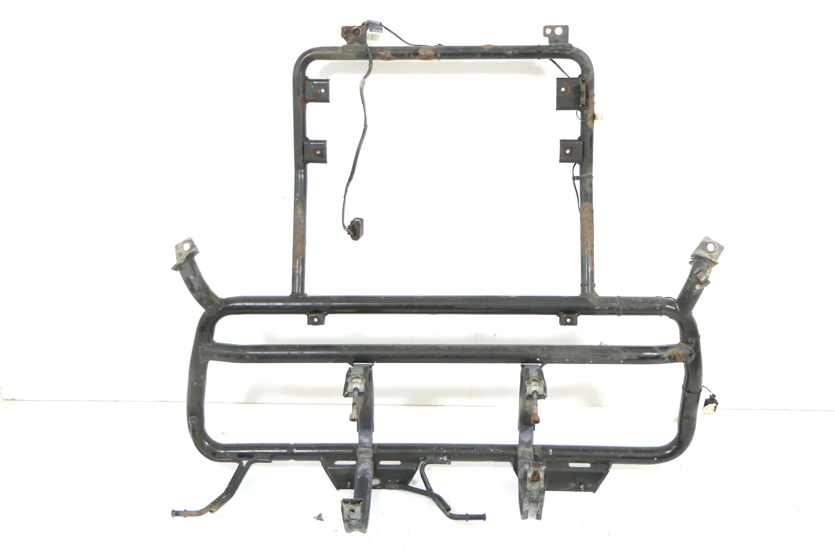 Passat 3C B7 Halter für Gastank Aufnahme Tank Behälter hinten Spannband - Bild 1