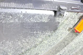 1x A4 8E B6 Türverkleidung Verkleidung Tür hinten links schwarz Buffalino Leder - Bild 4