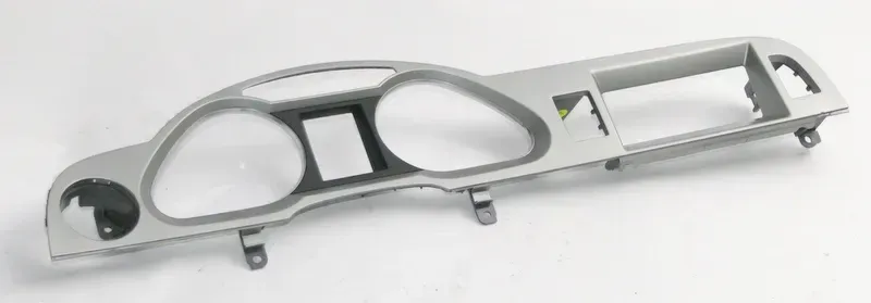 Audi A6 4F Tacho Tachometer Abdeckung Verkleidung silber Blende II - Bild 1
