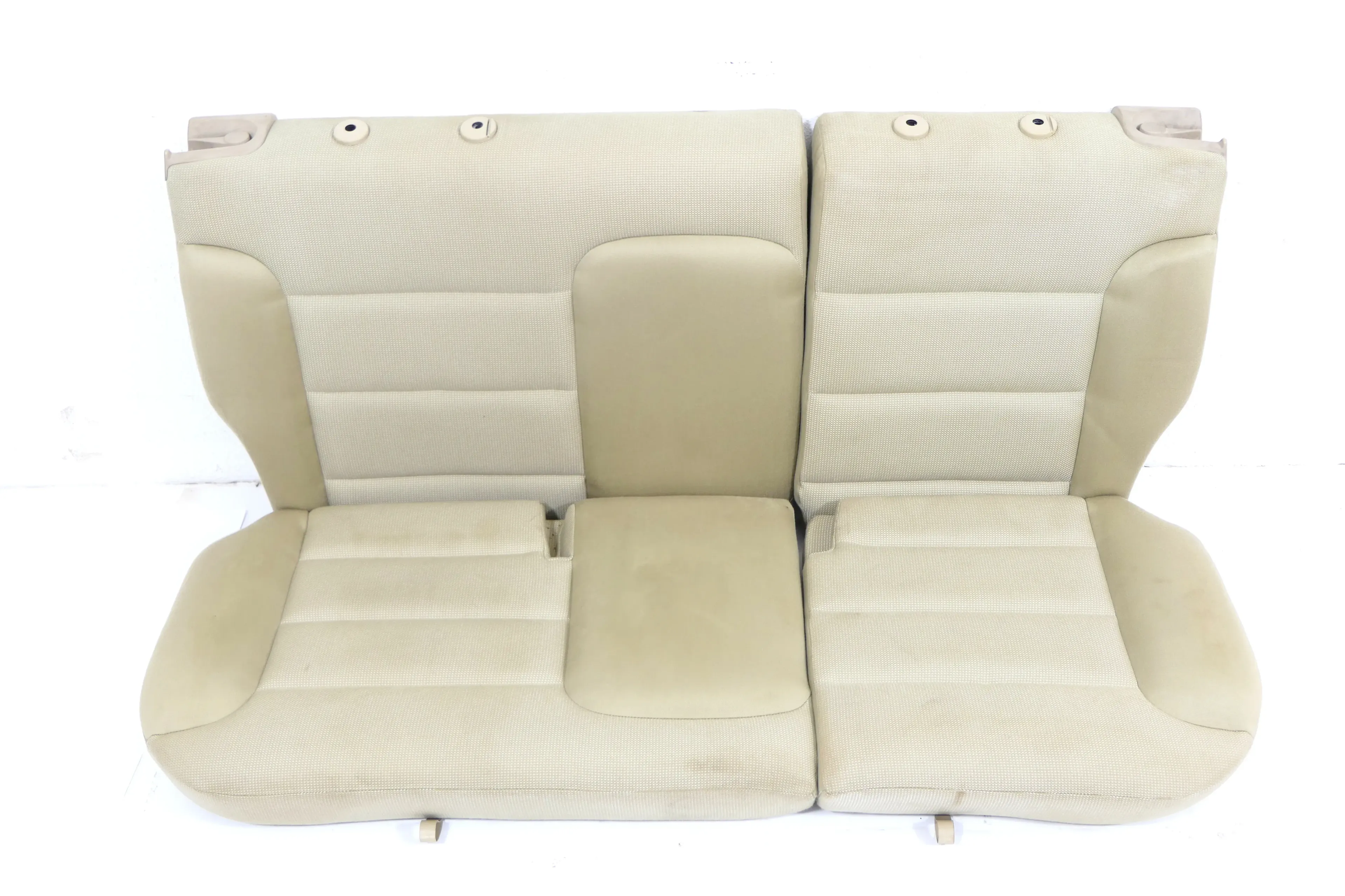 A3 8L Sitz Sitze hinten Rückbank Rücksitzbank Sitzfläche twist beige jive - Bild 1