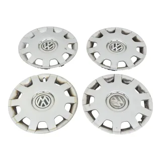 4x original 4 Stück VW Bora Golf 4 Radkappe Radzierkappe 14 Zoll 1J0601147L - Bild 1