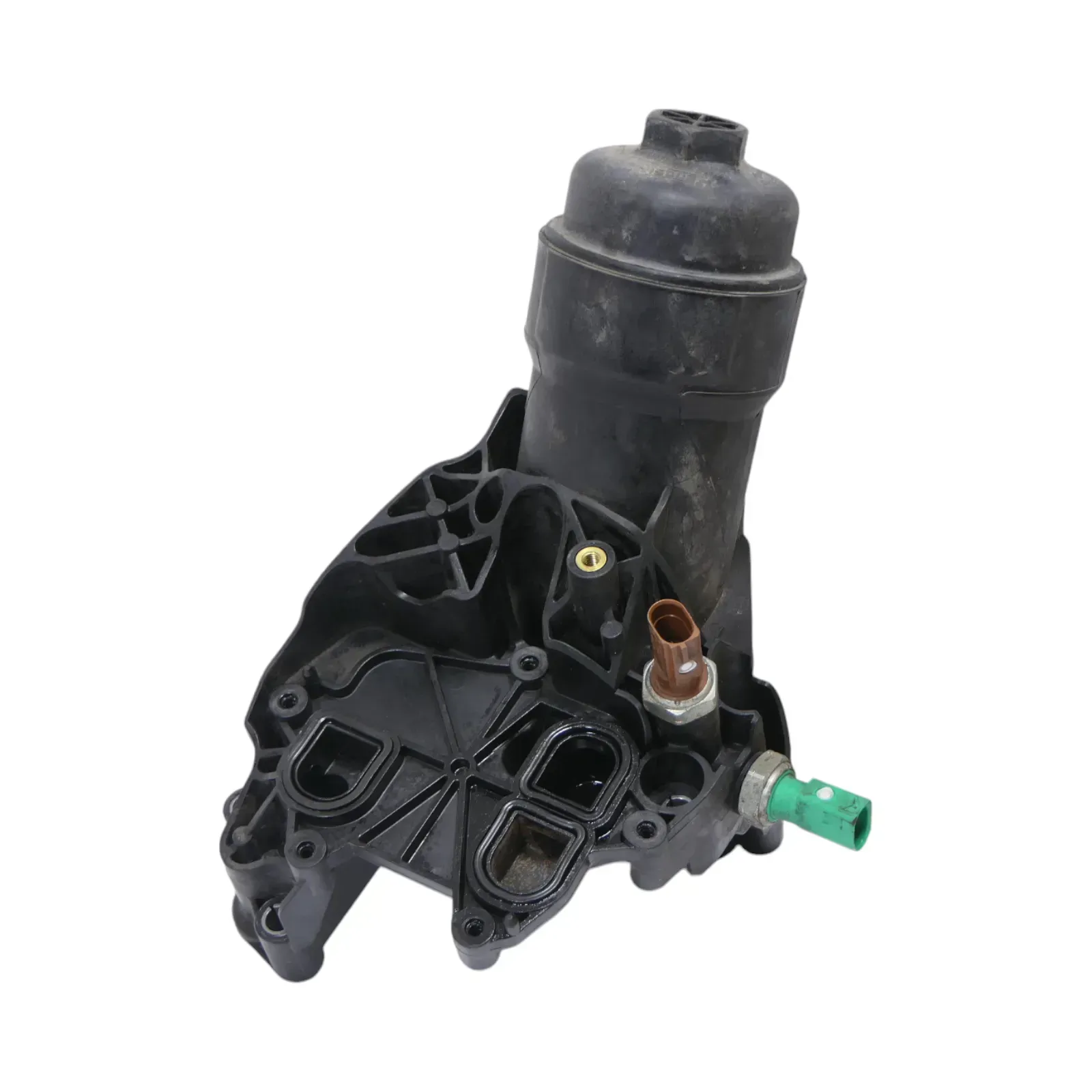 A4 8K A5 Ölkühler Halter Ölfilterflansch CNHA CNHC CSUA CSUB Halter Flansch - Bild 1