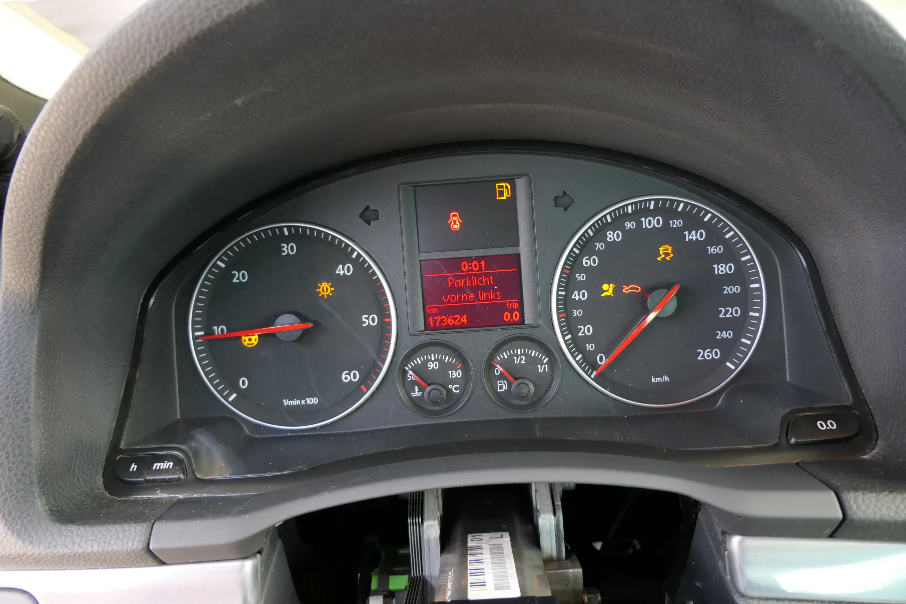 VW Golf 5 1K 5M Plus Tacho Tachometer 1K0920862K 1.9  2.0 TDI Diesel 173.000km - Bild 1