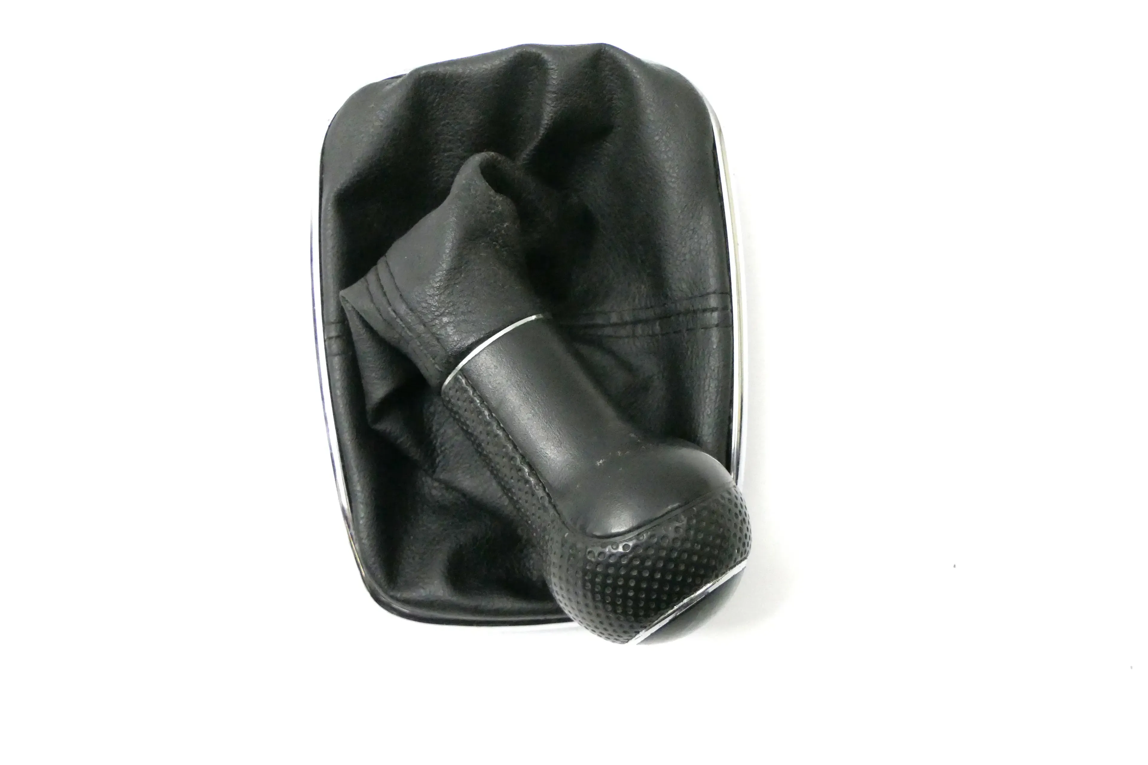 VW Golf 4 Bora Schaltknauf Schaltsack Schaltknüppel schwarz 1J0711113BB TDI 5-Ga - Bild 1