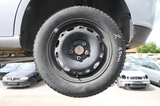 4x Polo 6R 9N Ibiza Felgen 185/60 R14 H Winterreifen M+S 6jx15 ET38 Reifen 5-6mm - Bild 3