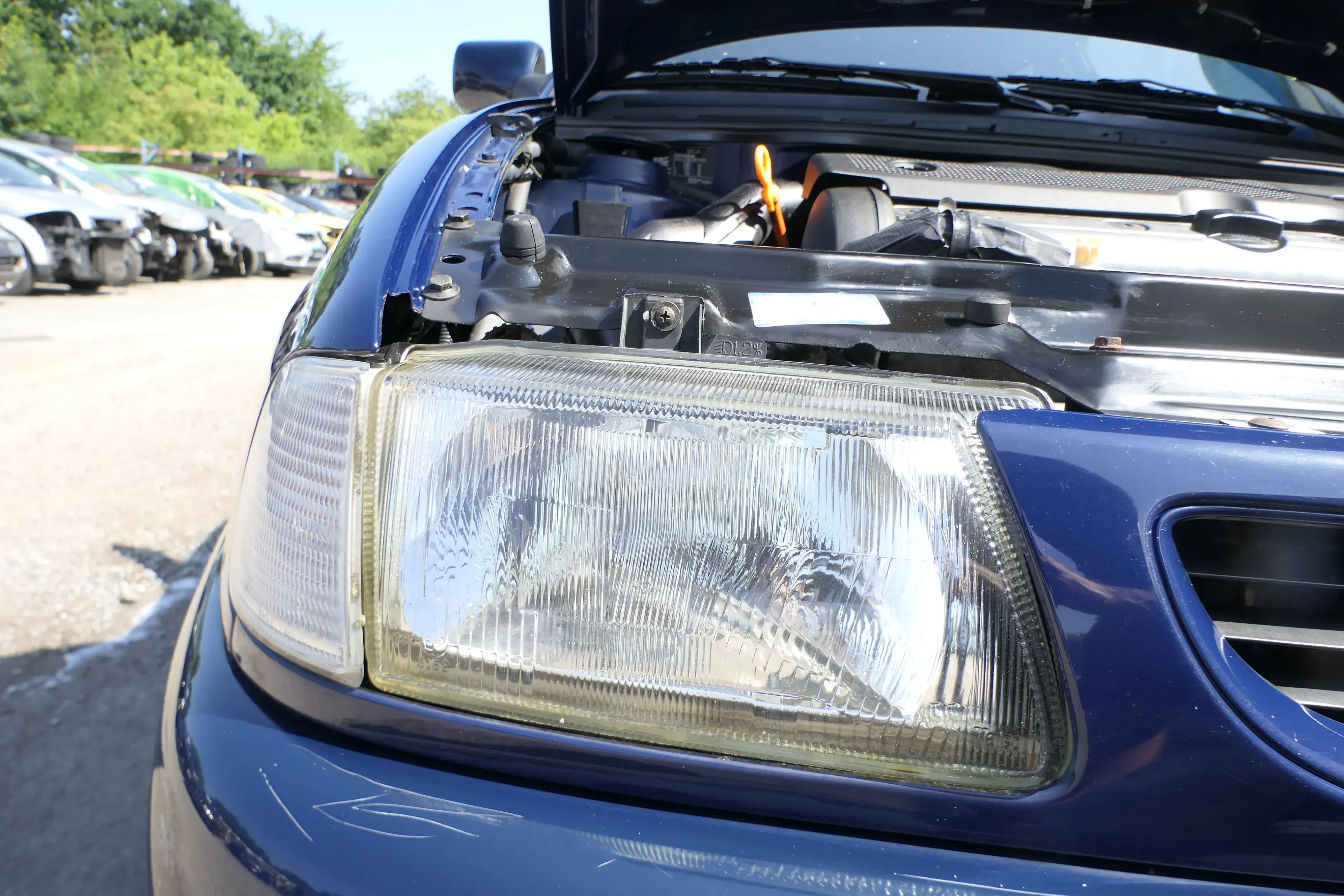 Seat Ibiza 6K Cordoba Scheinwerfer rechts vorne mit Blinker Stellmotor - Bild 1