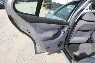 1x Seat Leon 1M Toledo Türverkleidung Verkleidung Tür hinten links grau Griff - Bild 1