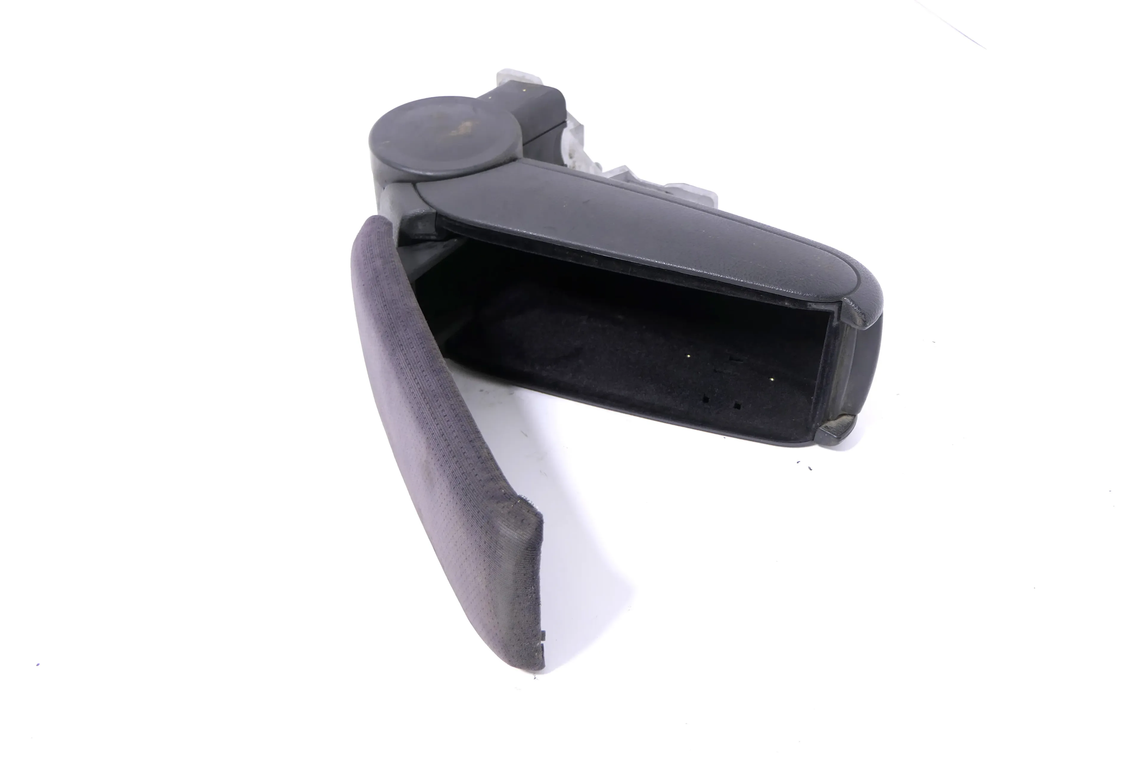 VW Passat 3B Mittelarmlehne Armlehne Lehne Mitte Original Leder schwarz - Mängel - Bild 1