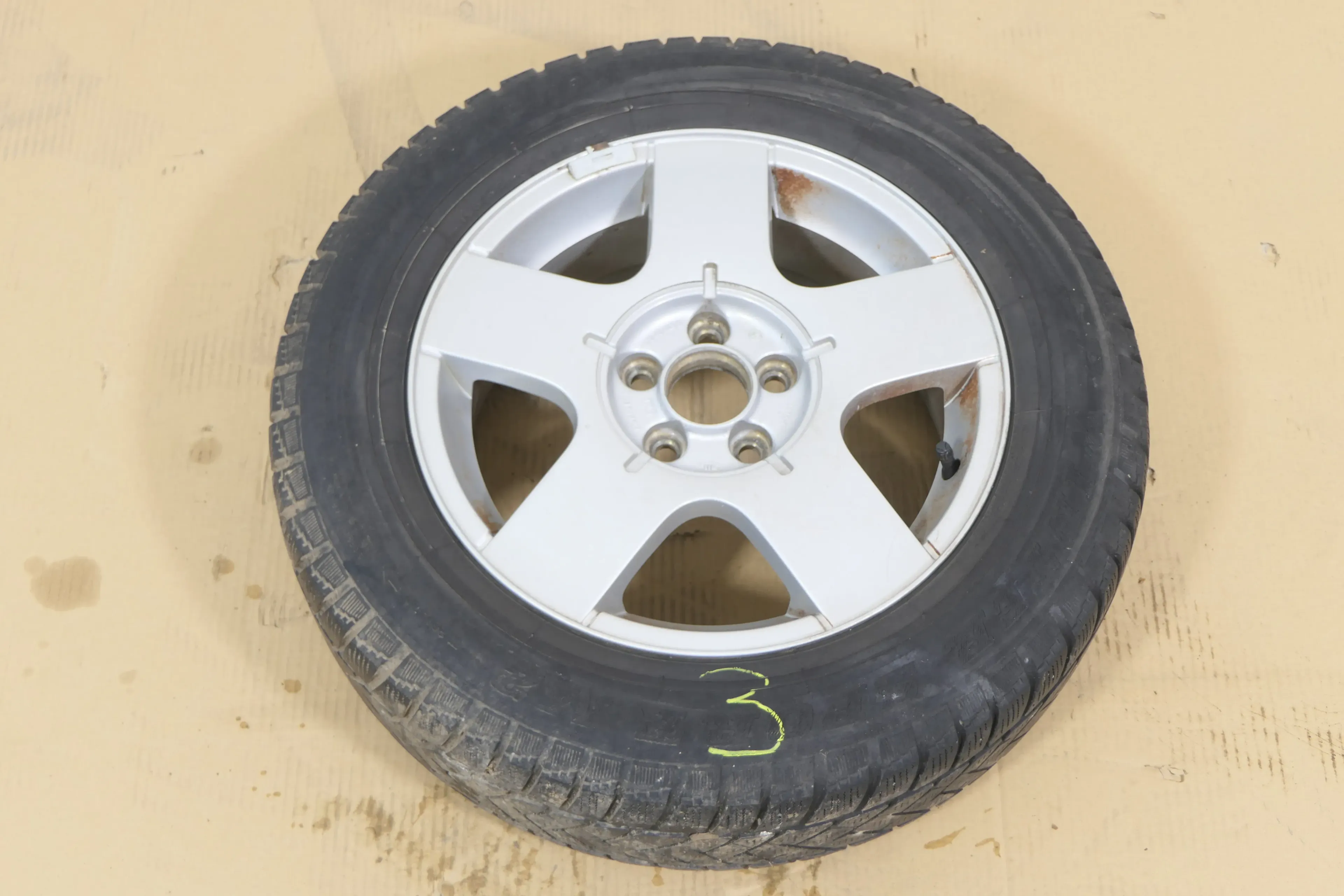 1x Felge Alufelge original VW Golf 4 Bora 6jx15H2 ET38 1J0601025B 195/65 R15   3 - Bild 1