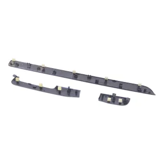 VW Golf 6 5K Leiste Abdeckung Dekor grau netzoptik Leisten Blende UA3 tweed - Bild 4