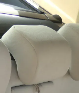 Skoda Octavia 1Z Sitz hinten in der Mitte Kopfstütze Kopfstützen achat grau - Bild 1