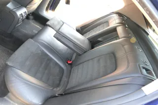 VW Passat 3C Limousine Sitz Rückbank Sitzfläche Sitze Leder schwarz Sitzheizung - Bild 3