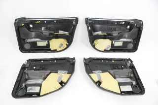 4 Stück Audi A8 4D Türverkleidung Verkleidung Tür vorne hinten rechts & links - Bild 2