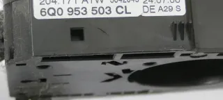 Polo 9N 9N3 T5 Lenkstockschalter Blinkerhebel Wischerhebel 6Q0953503CL/BJ Tempom - Bild 2