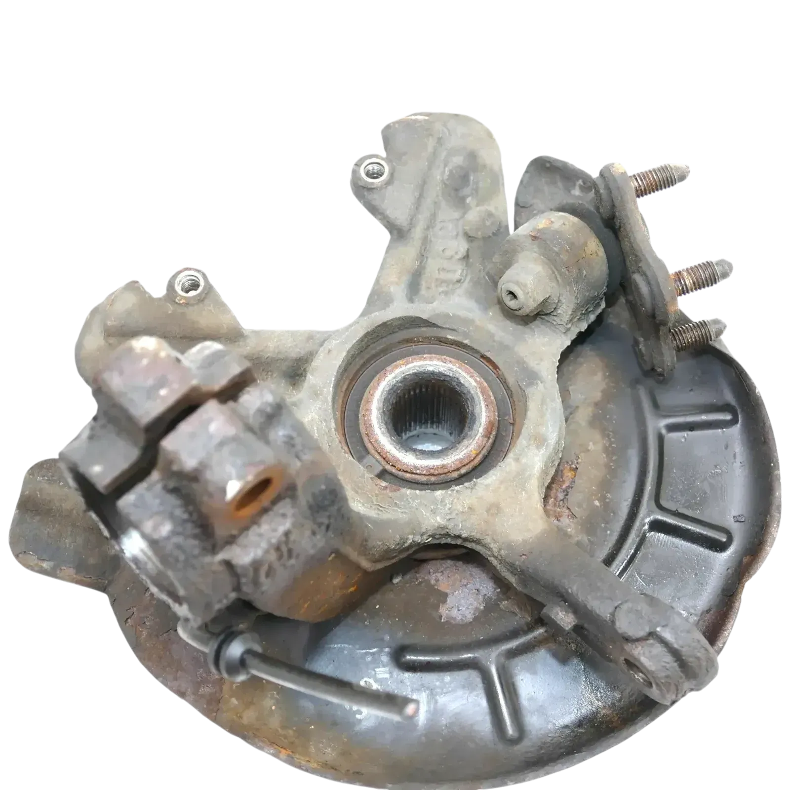 VW Polo 9N Fox Achsschenkel Radlager links vorn 6Q0407255AC 1,2 12V 1,4 16V+TDI - Bild 1