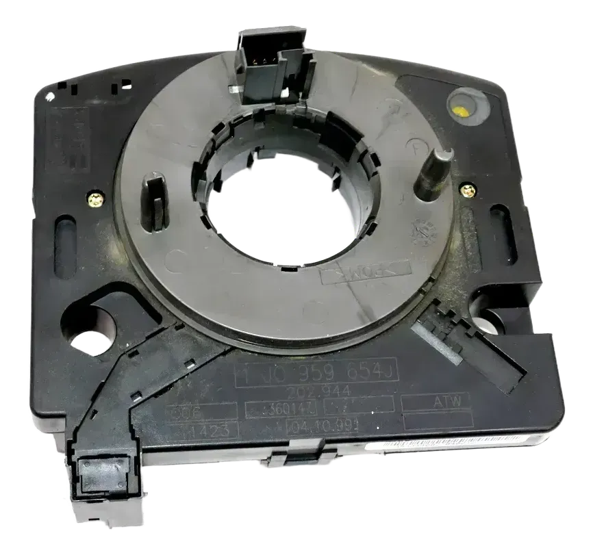 VW Golf 4 Lenkwinkelsensor Schleifring Airbag 1J0959654J / E für ESP Rückstellri - Bild 1