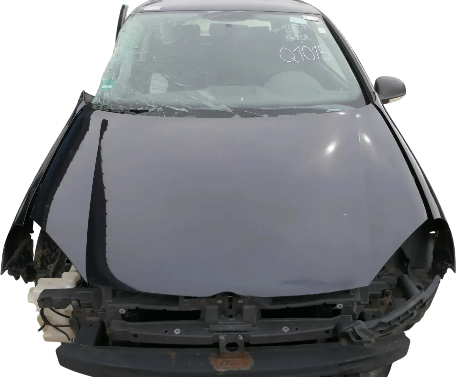VW Golf 5 V 1K5 Jetta 1K2 Motorhaube Haube Klappe vorne schwarz LC9Z - Bild 1
