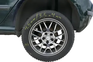 Polo 9N Ibiza 6J Alufelgen Reifen 185/60 R15 Felgen Winterreifen ca.4mm KBA48174 - Bild 6