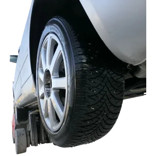 4x VW Golf 5 9N 6Y Reifen 235/45 R17 94V Allwetterreifen 2x ca5-7mm 2x 3,5-5mm - Bild 6