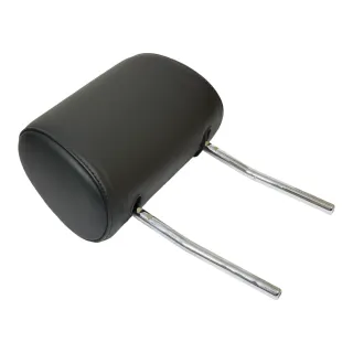 A4 8H Cabrio 8E B6 B7 Kopfstütze vorne links Leder schwarz Perlnappaleder - Bild 1