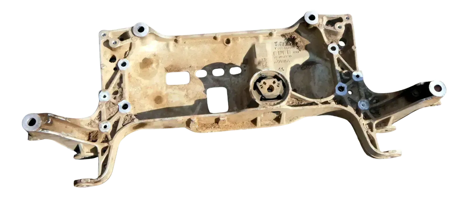 VW Tiguan Passat 3C Q3 Achse Aggregateträger vorne 7N0199369A 3C0199313AR TDI - Bild 1