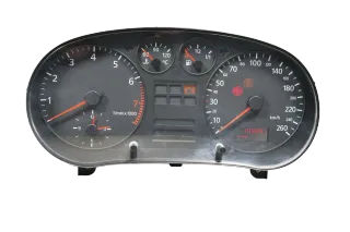 Audi A3 8L Tacho Tachometer Kombiinstrument 8L0919860C 199000km Benziner 260km/h - Bild 1