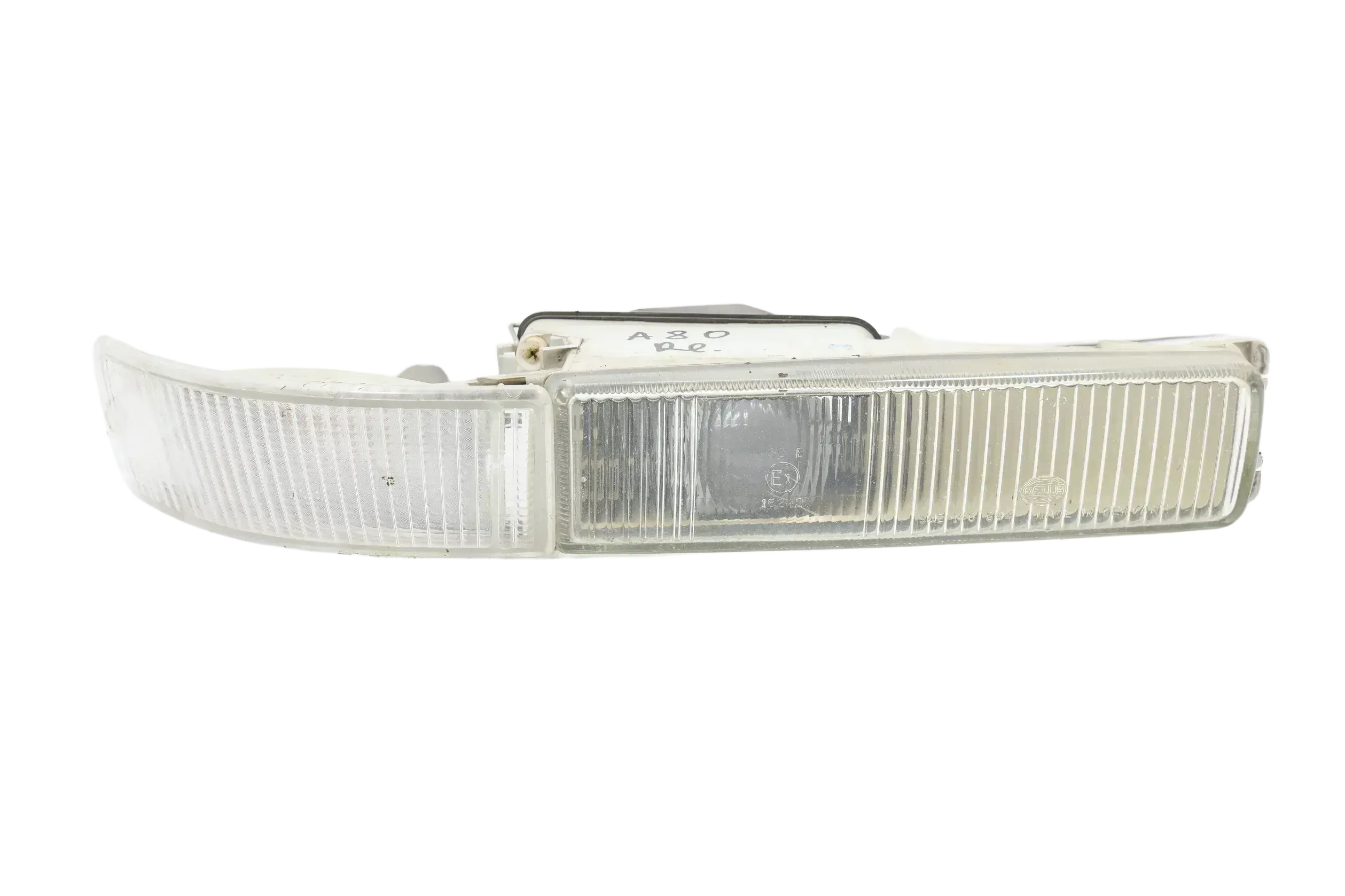 Audi 80 8C Blinker + Nebelscheinwerfer in Stoßstange rechts weiss - Bild 1
