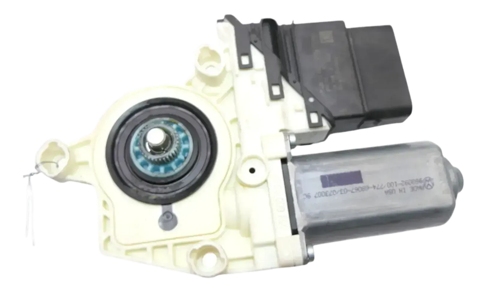 VW Passat 3C elektrischer Fensterheber Motor hinten rechts 1K0959704P - Bild 1